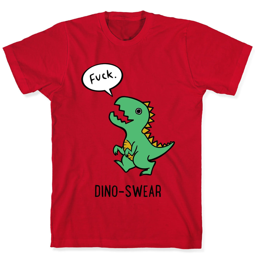 Dino-swear T-Shirt Hoodie, Sweatshirt | PureTeeCo.com (Image 5)