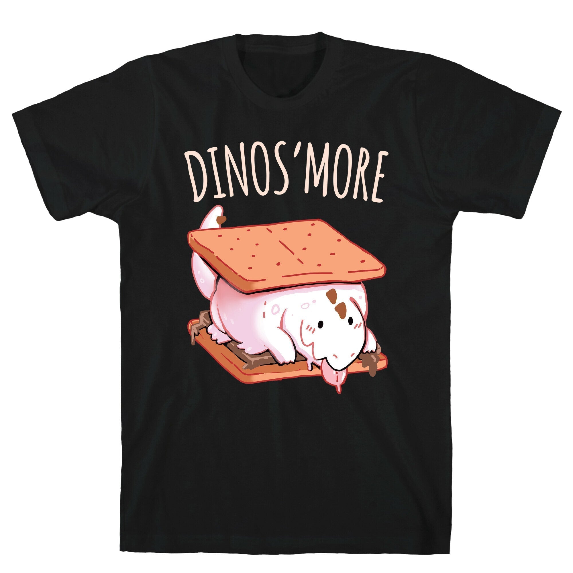 Dinos'more T-Shirt Hoodie, Sweatshirt | PureTeeCo.com (Image 1)