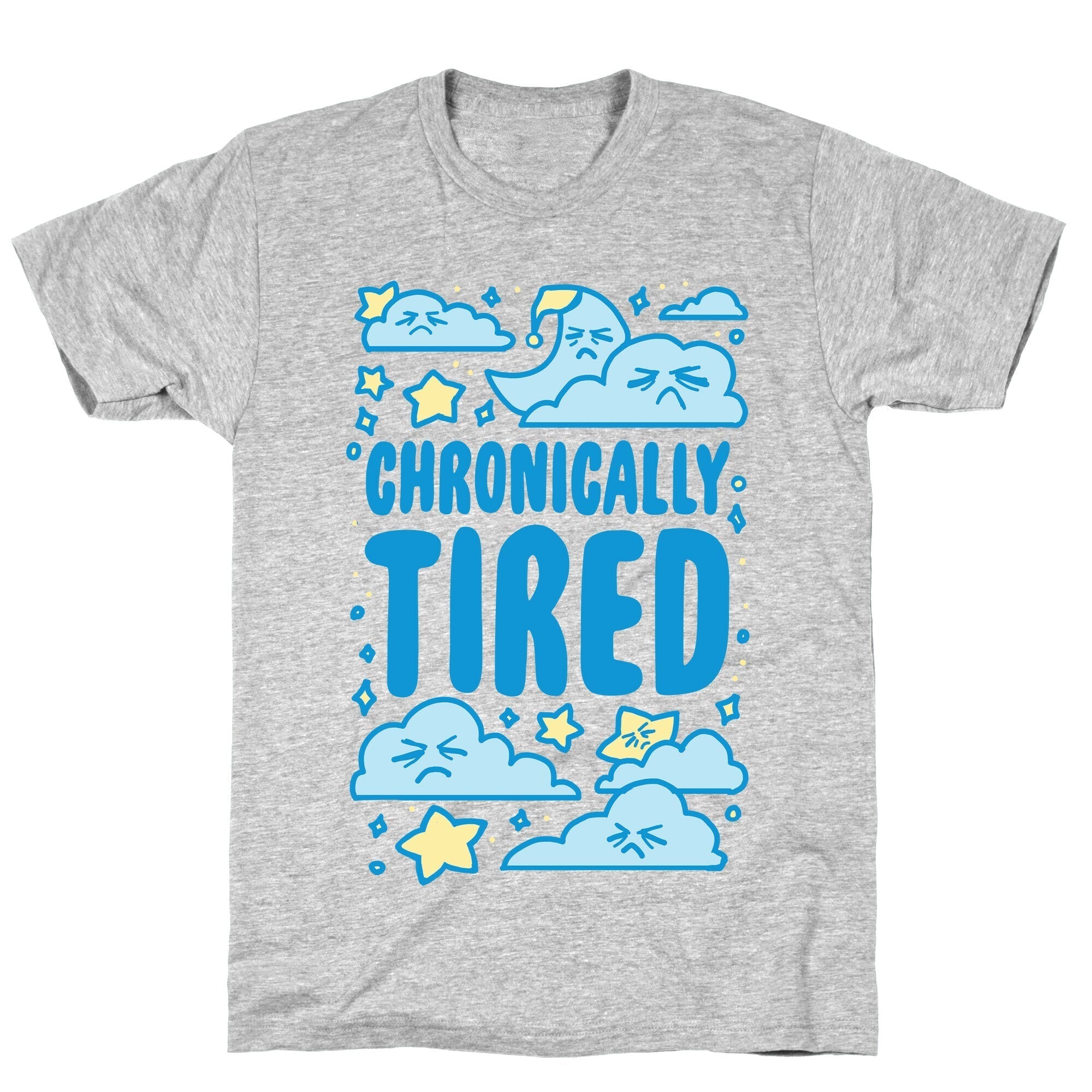 Chronically Tired T-Shirt Hoodie, Sweatshirt | PureTeeCo.com (Image 2)
