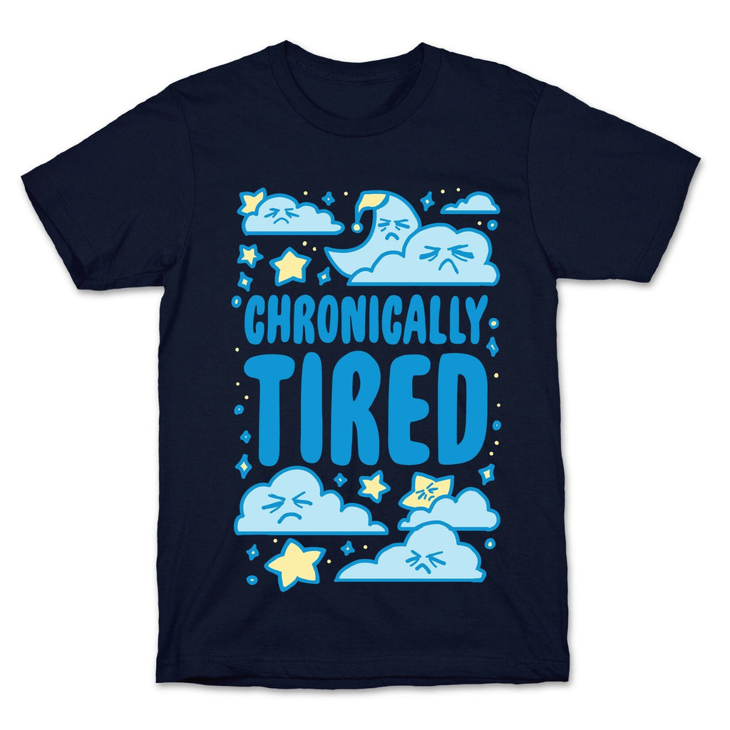 Chronically Tired T-Shirt Hoodie, Sweatshirt | PureTeeCo.com (Image 4)