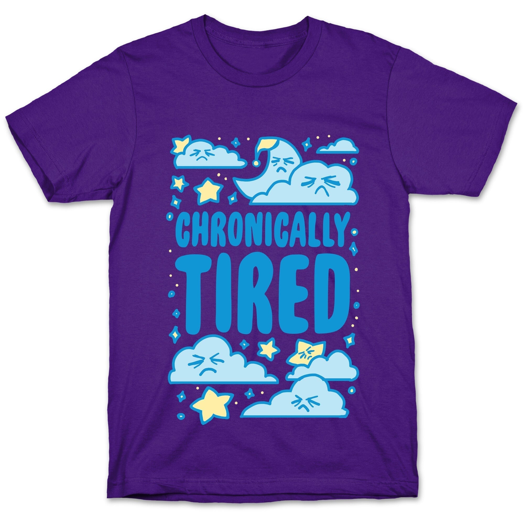 Chronically Tired T-Shirt Hoodie, Sweatshirt | PureTeeCo.com (Image 5)