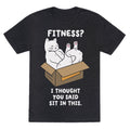 Fitness? I Thought You Said Sit In This. Unisex Triblend Tee Hoodie, Sweatshirt | PureTeeCo.com (Image 1)