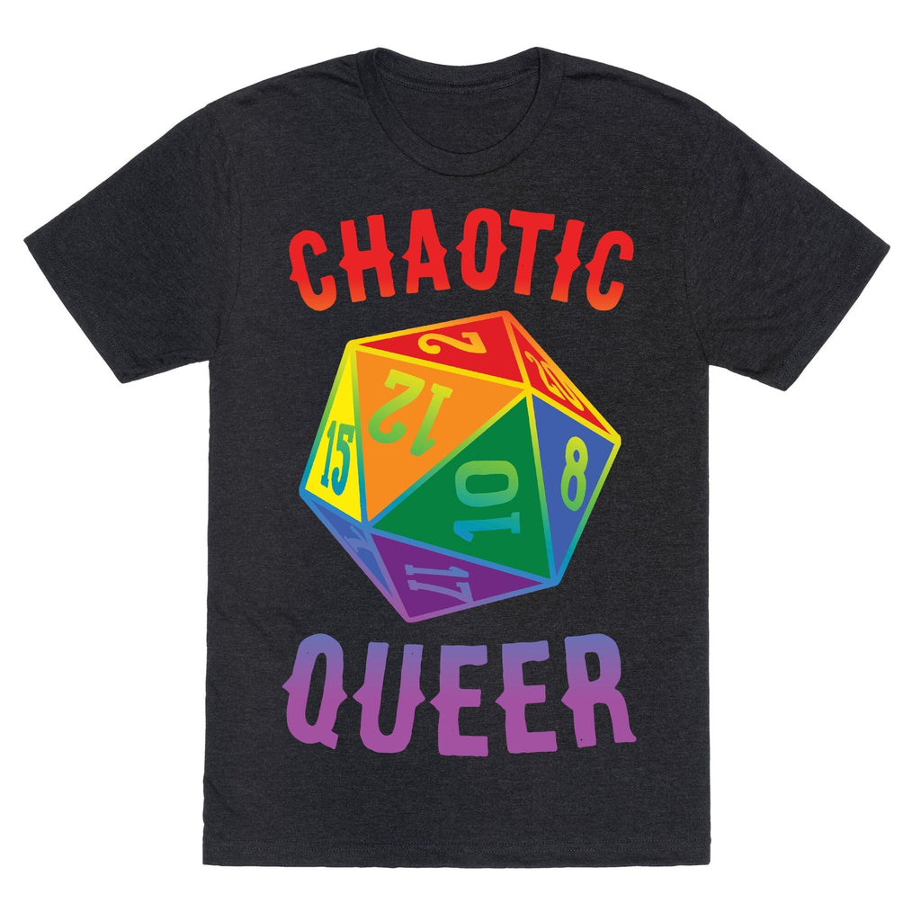 Chaotic Queer Unisex Triblend Tee Style001 Hoodie, Sweatshirt | PureTeeCo.com (Image 1)