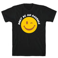 Don't Be An Asshole Winking Smiley T-Shirt Style001 Hoodie, Sweatshirt | PureTeeCo.com (Image 1)