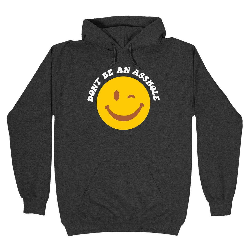 Don't Be An Asshole Winking Smiley Hoodie T-Shirts, Sweatshirt | PureTeeCo.com (Image 3)