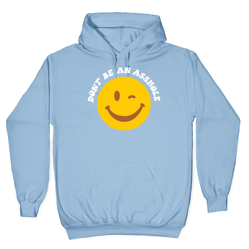 Don't Be An Asshole Winking Smiley Hoodie T-Shirts, Sweatshirt | PureTeeCo.com (Image 4)