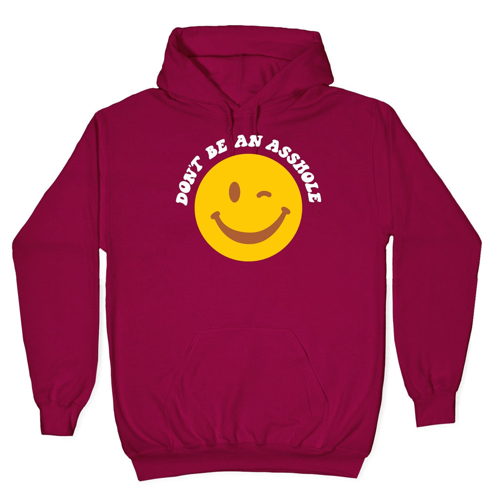 Don't Be An Asshole Winking Smiley Hoodie T-Shirts, Sweatshirt | PureTeeCo.com (Image 5)