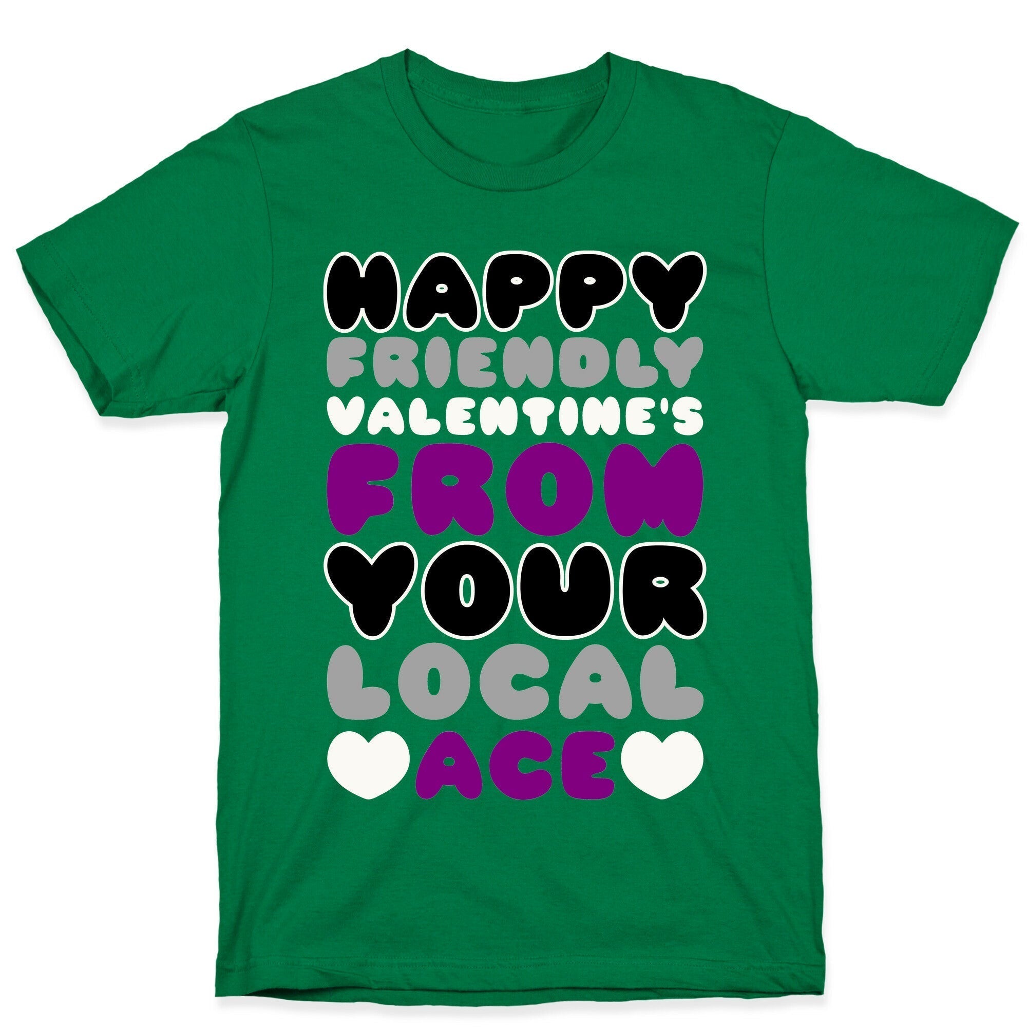 Happy Friendly Valentine's Day From Your Local Ace T-Shirt Hoodie, Sweatshirt | PureTeeCo.com (Image 3)