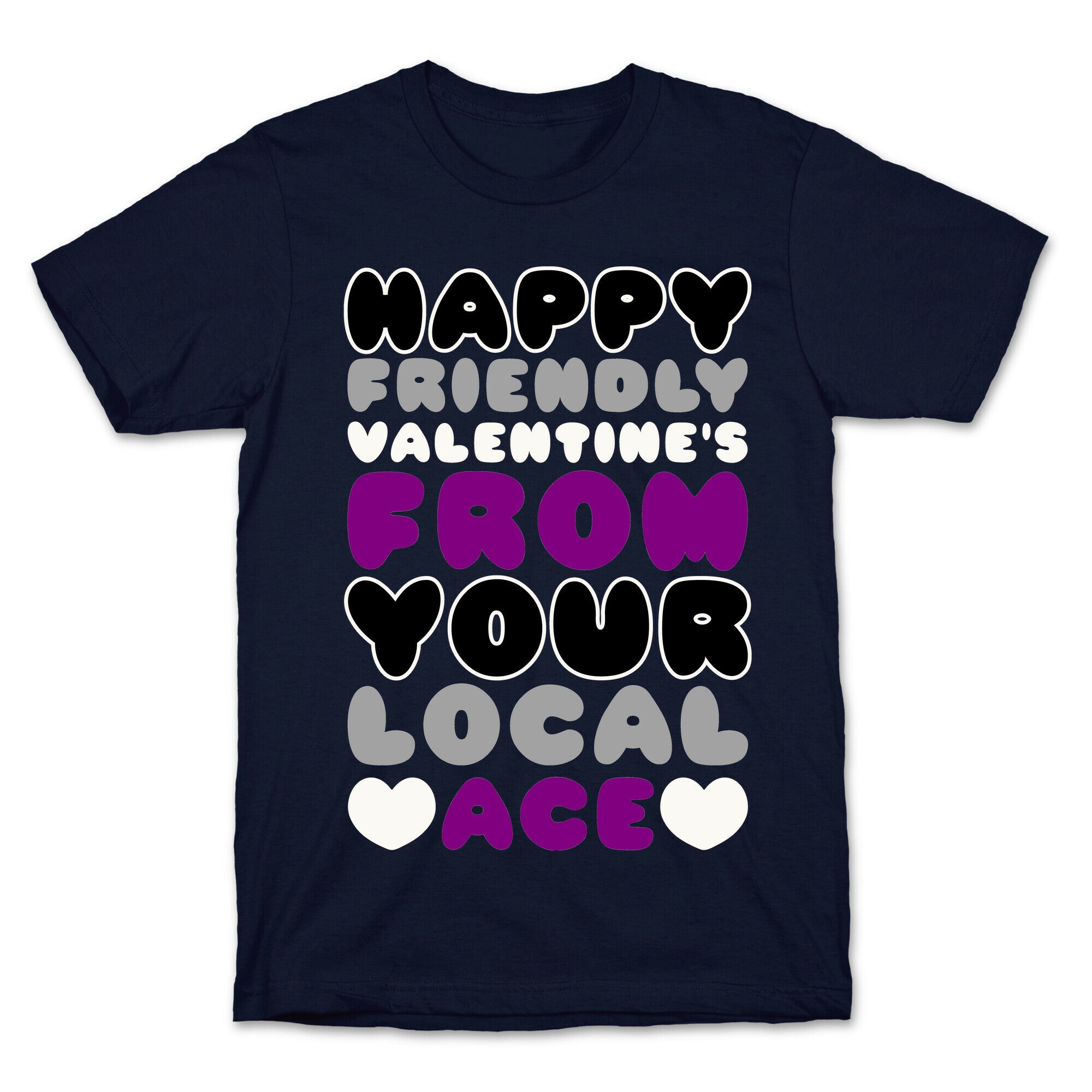 Happy Friendly Valentine's Day From Your Local Ace T-Shirt Hoodie, Sweatshirt | PureTeeCo.com (Image 4)