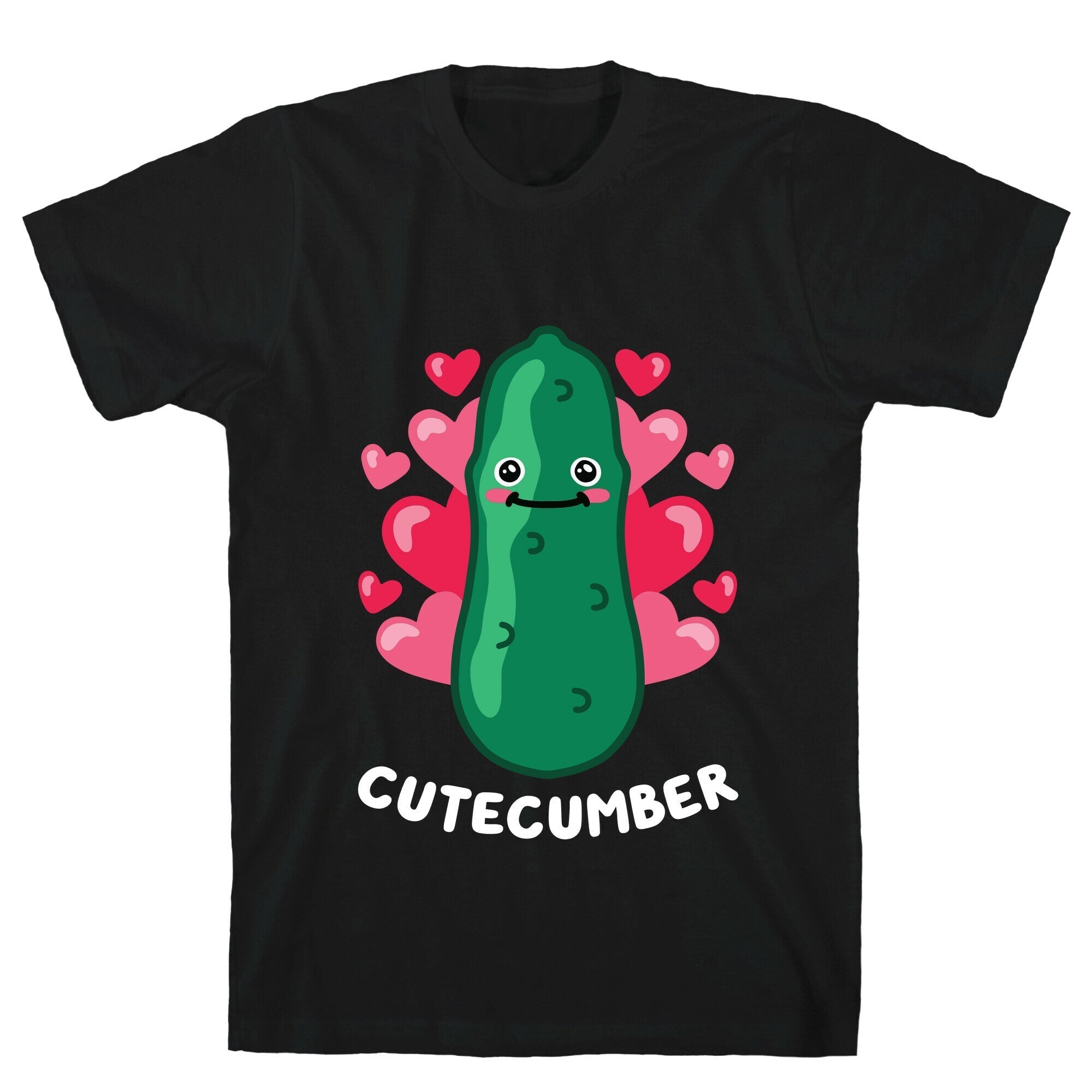 Cutecumber T-Shirt Hoodie, Sweatshirt | PureTeeCo.com (Image 1)