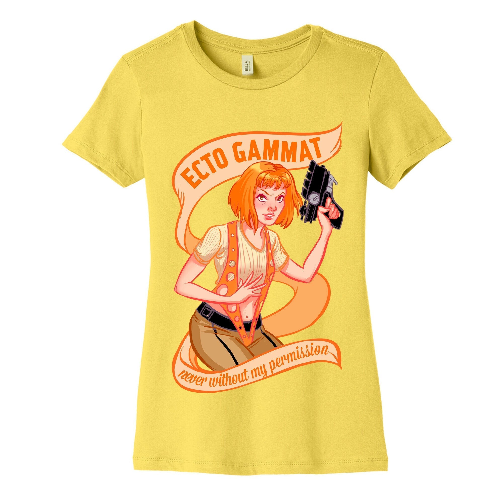Ecto Gammat Women's Cotton Tee Hoodie, Sweatshirt | PureTeeCo.com (Image 3)