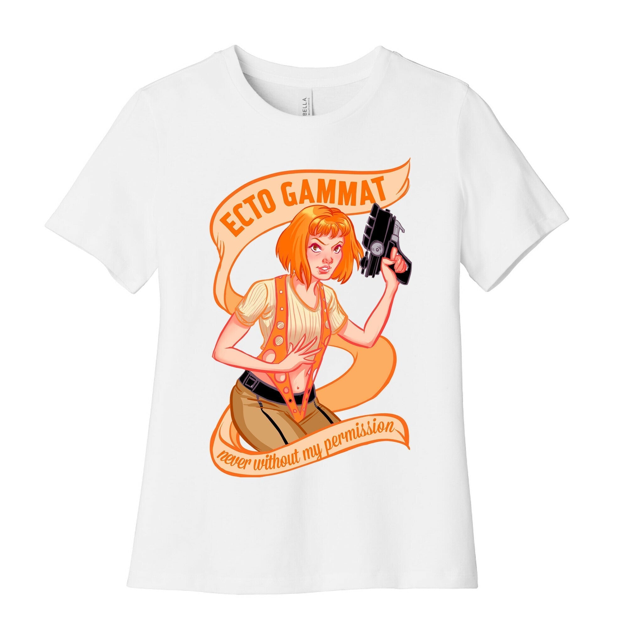 Ecto Gammat Women's Cotton Tee Hoodie, Sweatshirt | PureTeeCo.com (Image 1)