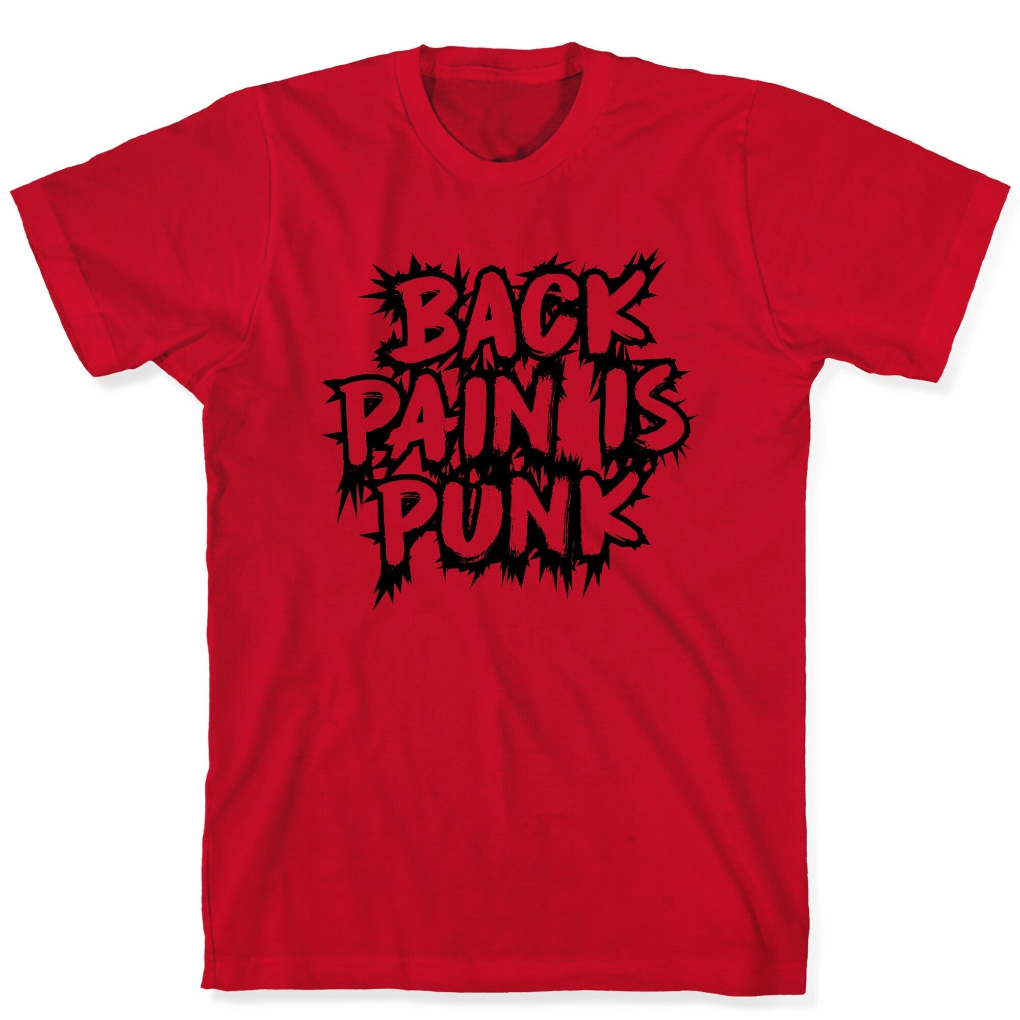 Back Pain Is Punk T-Shirt Hoodie, Sweatshirt | PureTeeCo.com (Image 5)