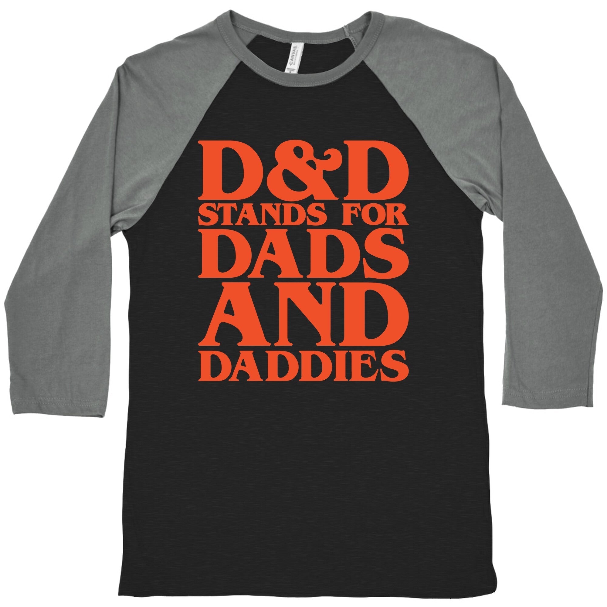 D & D Stands For Dads and Daddies Parody Baseball Tee Hoodie, Sweatshirt | PureTeeCo.com (Image 1)