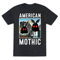 American Mothic Unisex Triblend Tee Hoodie, Sweatshirt | PureTeeCo.com (Image 1)