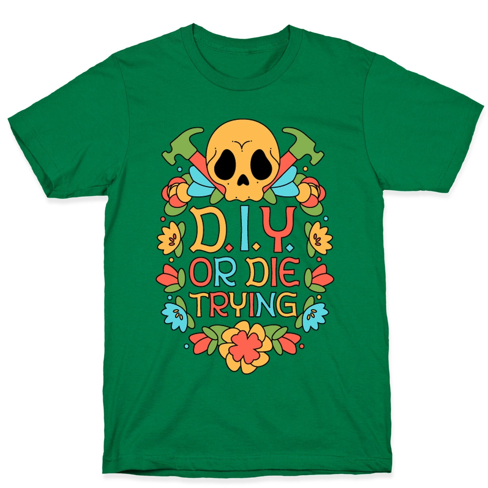 D.I.Y. Or Die Trying  T-Shirt Hoodie, Sweatshirt | PureTeeCo.com (Image 3)