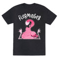 Derpy Flamingo Flerminger Unisex Triblend Tee Style001 Hoodie, Sweatshirt | PureTeeCo.com (Image 1)