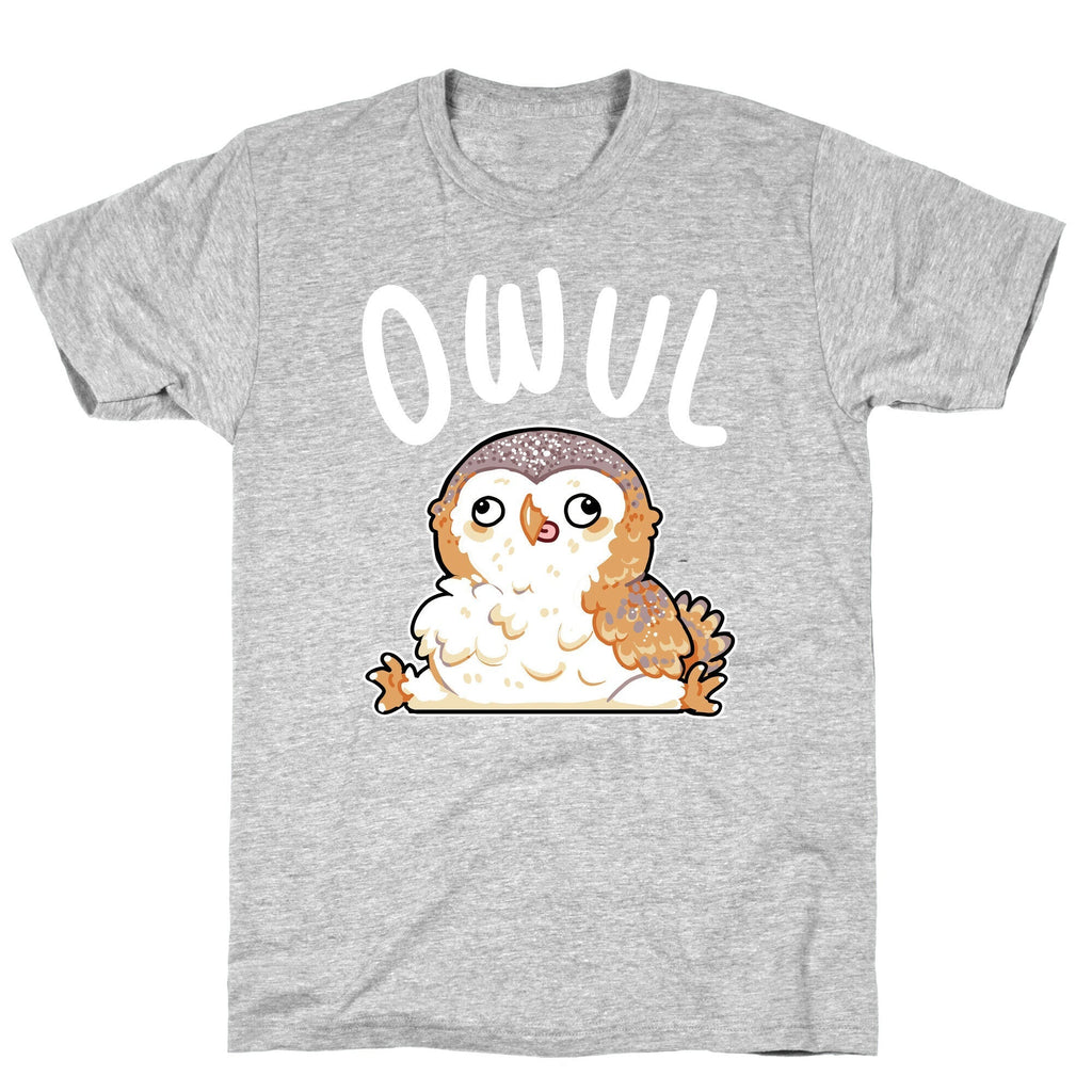 Derpy Owl Owul T-Shirt Hoodie, Sweatshirt | PureTeeCo.com (Image 2)