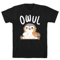 Derpy Owl Owul T-Shirt Hoodie, Sweatshirt | PureTeeCo.com (Image 1)
