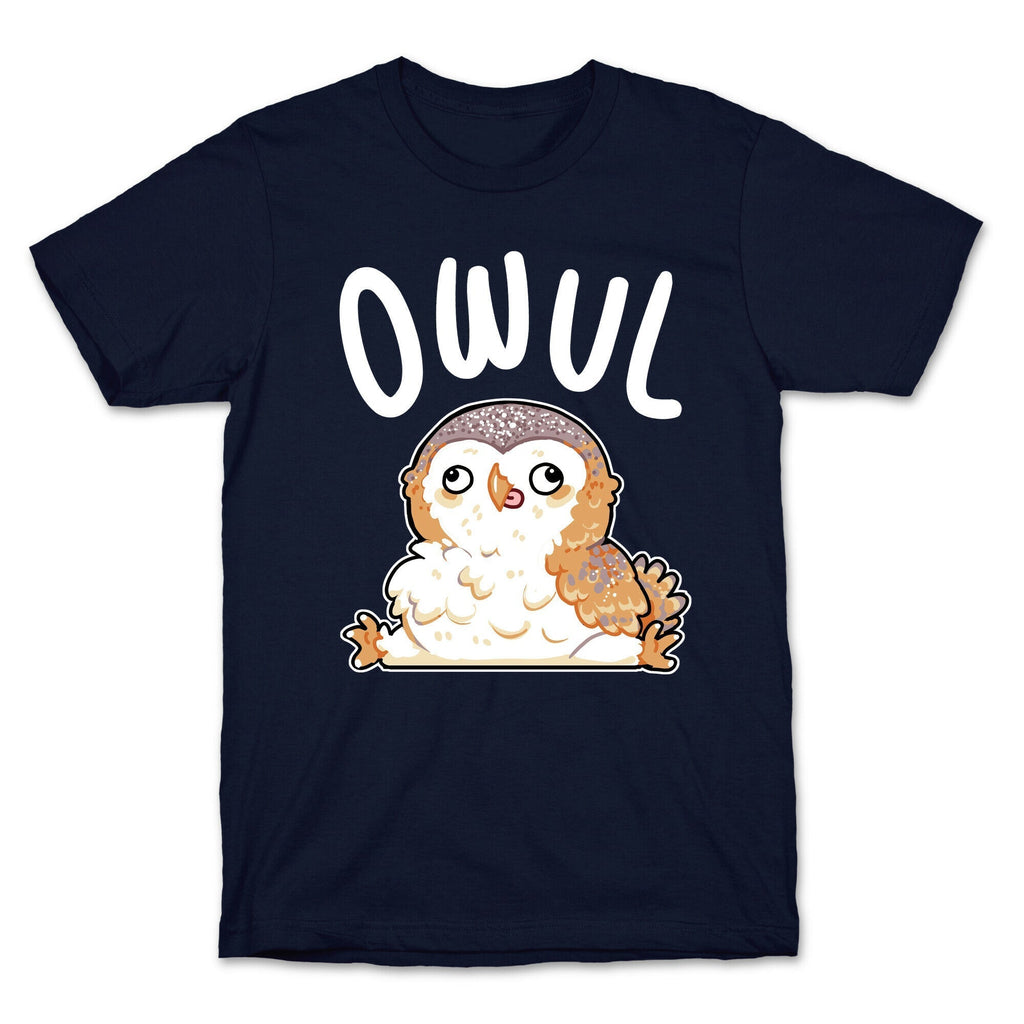 Derpy Owl Owul T-Shirt Hoodie, Sweatshirt | PureTeeCo.com (Image 4)