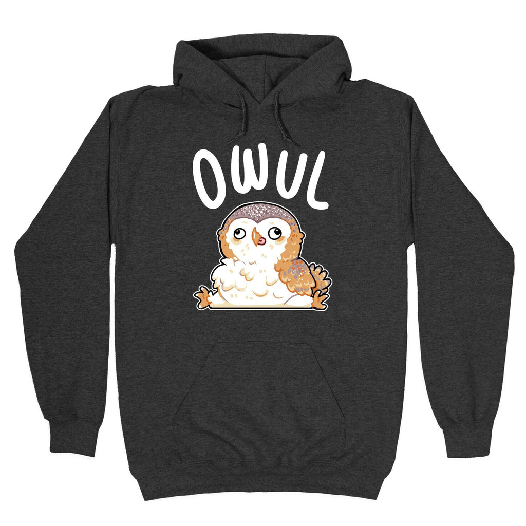 Derpy Owl Owul Hoodie T-Shirts, Sweatshirt | PureTeeCo.com (Image 3)