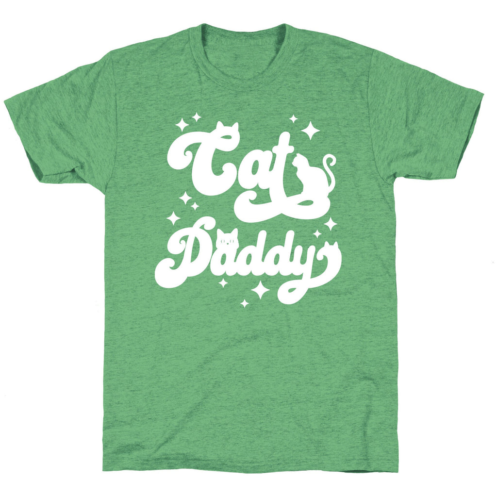 Cat Daddy Unisex Triblend Tee Hoodie, Sweatshirt | PureTeeCo.com (Image 2)