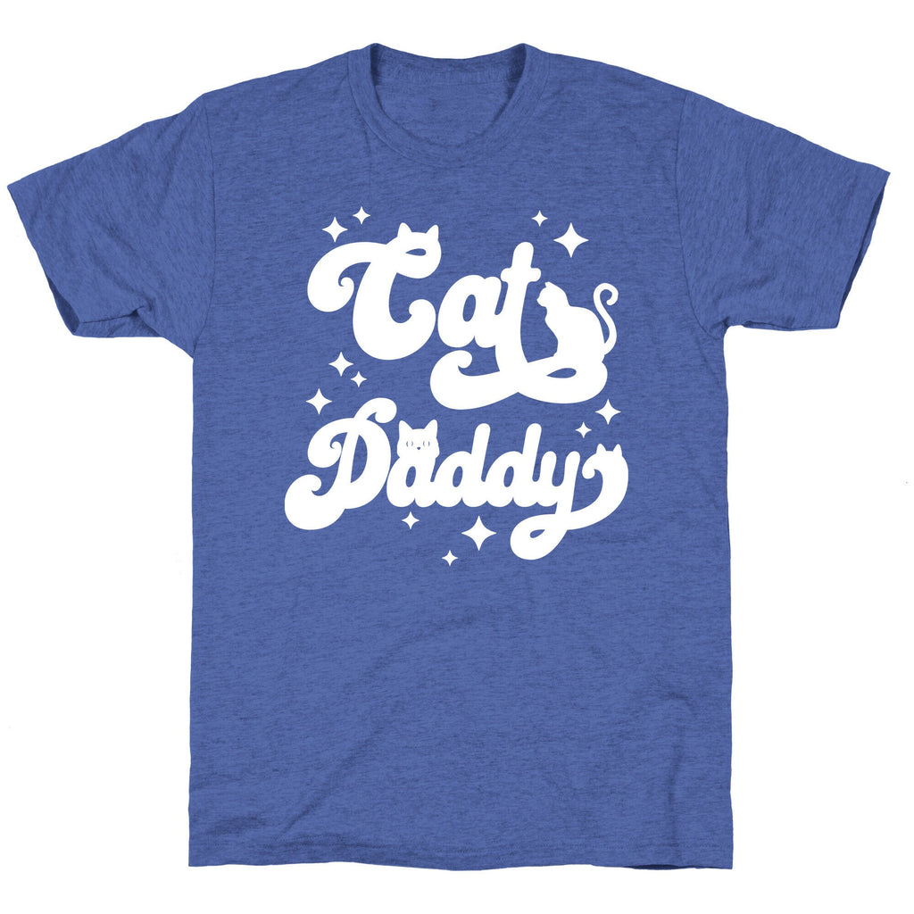 Cat Daddy Unisex Triblend Tee Hoodie, Sweatshirt | PureTeeCo.com (Image 5)