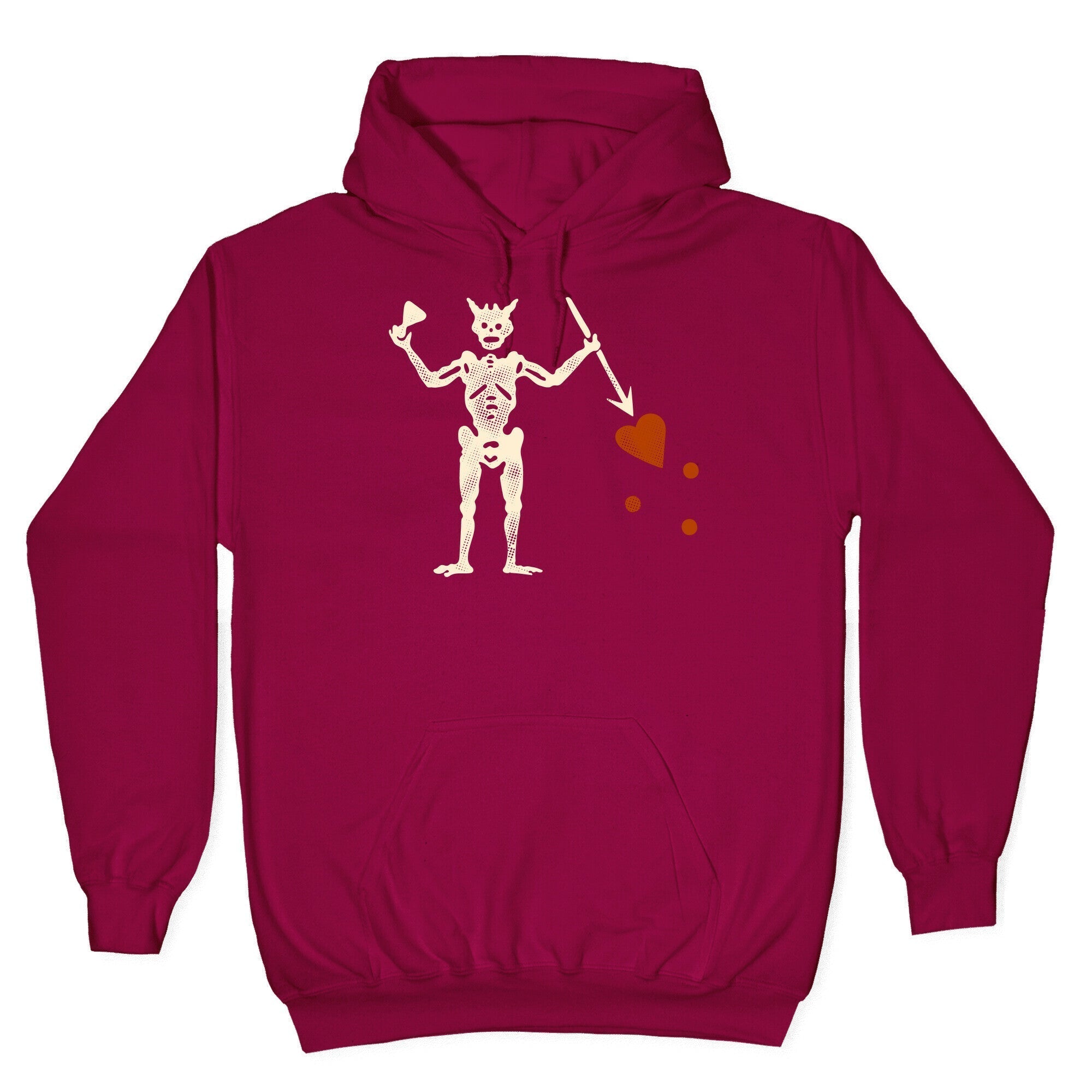 Blackbeard Flag Hoodie T-Shirts, Sweatshirt | PureTeeCo.com (Image 5)