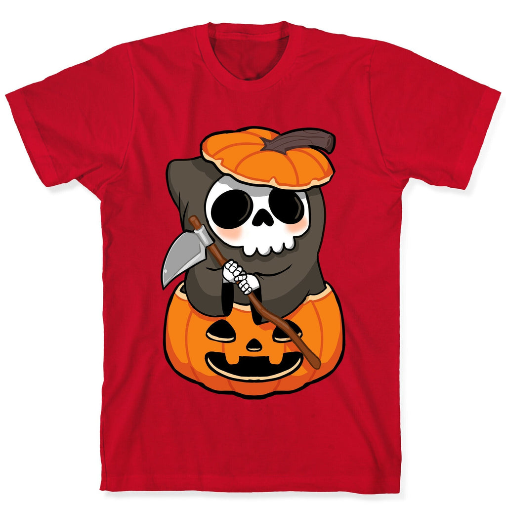 Cute Halloween Grim Reaper T-Shirt Hoodie, Sweatshirt | PureTeeCo.com (Image 5)