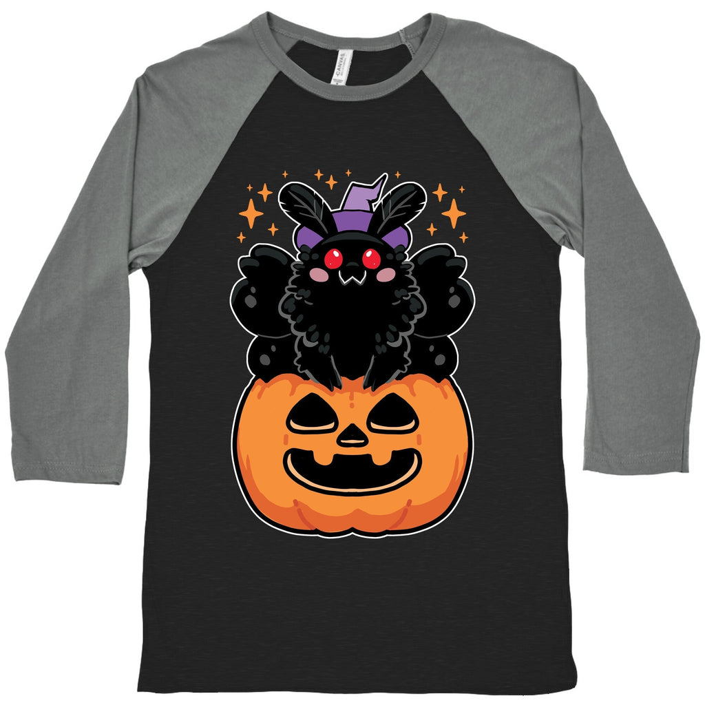 Cute Halloween Mothman Baseball Tee Style001 Hoodie, Sweatshirt | PureTeeCo.com (Image 1)