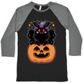 Cute Halloween Mothman Baseball Tee Style001 Hoodie, Sweatshirt | PureTeeCo.com (Image 1)