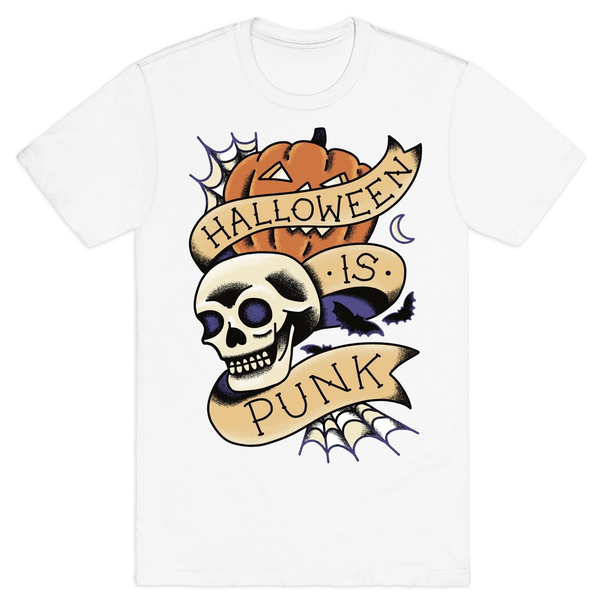Halloween is Punk T-Shirt Hoodie, Sweatshirt | PureTeeCo.com (Image 2)