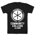 Greendale Community College Alumni T-Shirt Style001 Hoodie, Sweatshirt | PureTeeCo.com (Image 1)