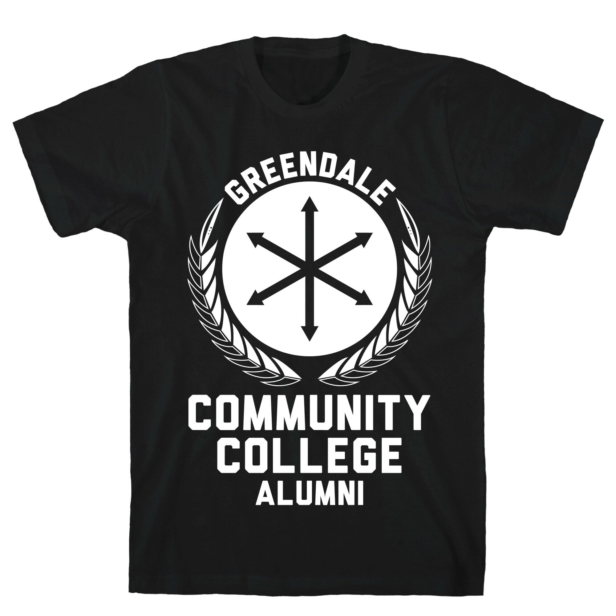 Greendale Community College Alumni T-Shirt Style001 Hoodie, Sweatshirt | PureTeeCo.com (Image 1)