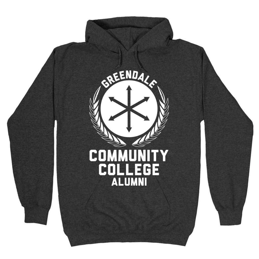 Greendale Community College Alumni Hoodie T-Shirts, Sweatshirt | PureTeeCo.com (Image 3)