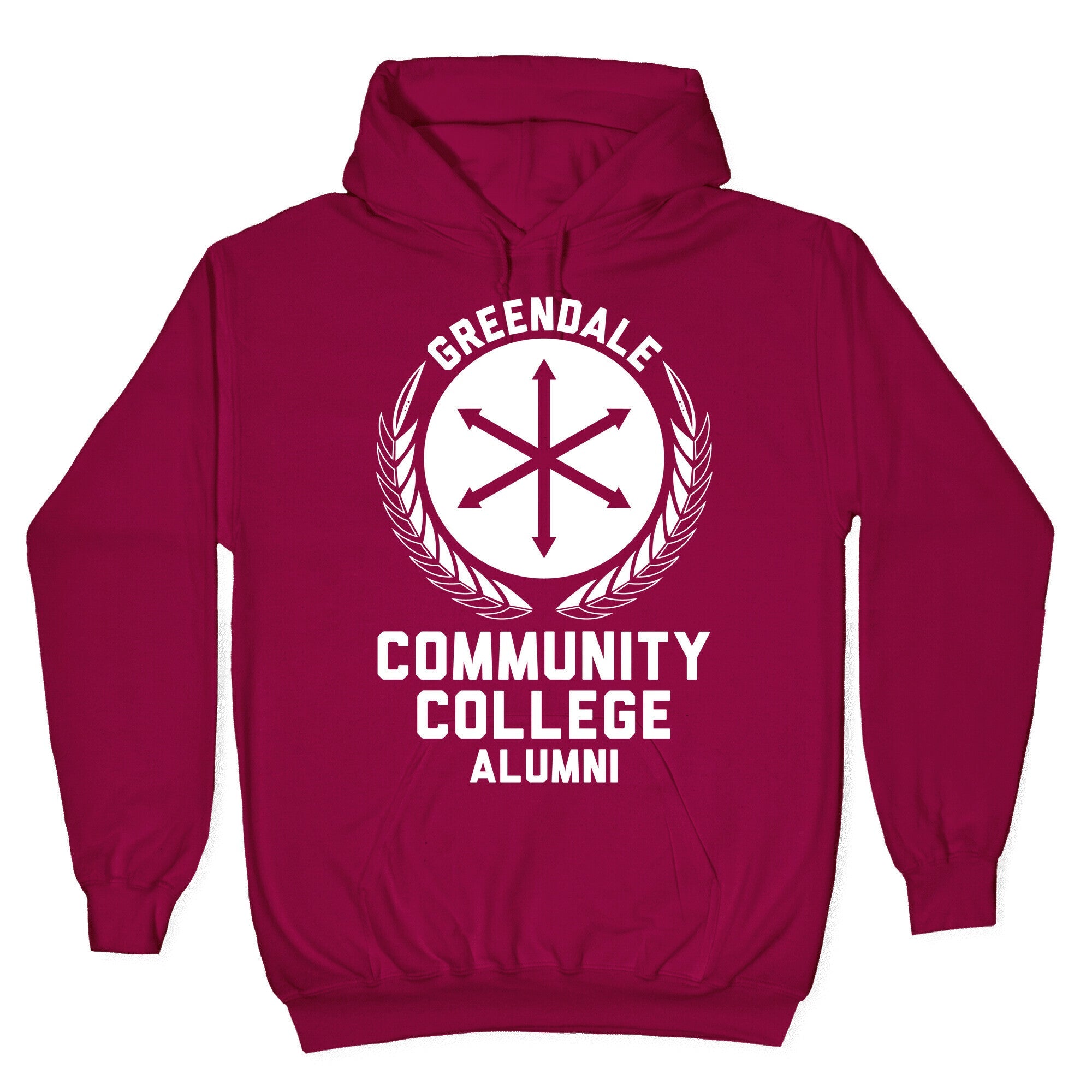 Greendale Community College Alumni Hoodie T-Shirts, Sweatshirt | PureTeeCo.com (Image 5)