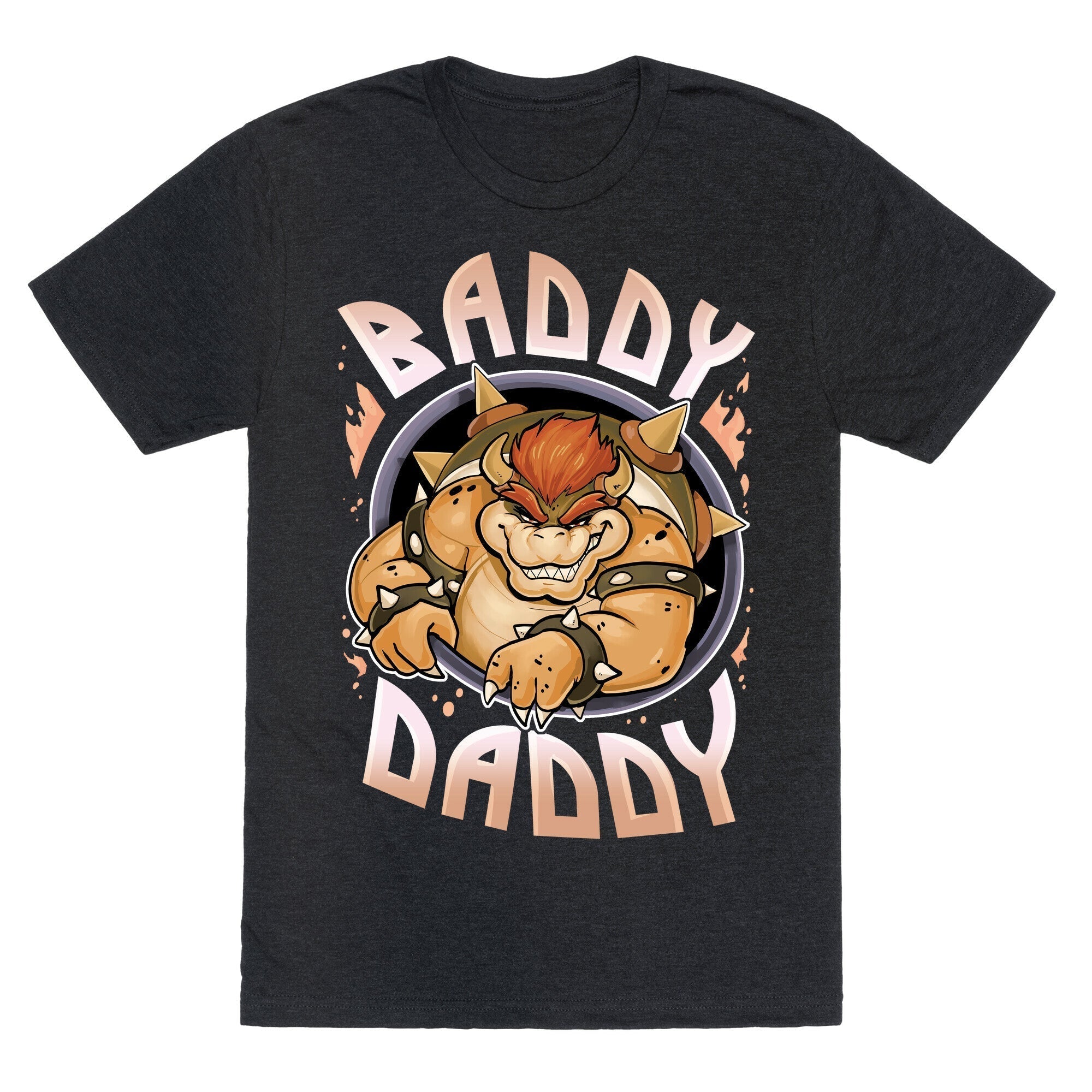 Baddy Daddy Unisex Triblend Tee Hoodie, Sweatshirt | PureTeeCo.com (Image 1)