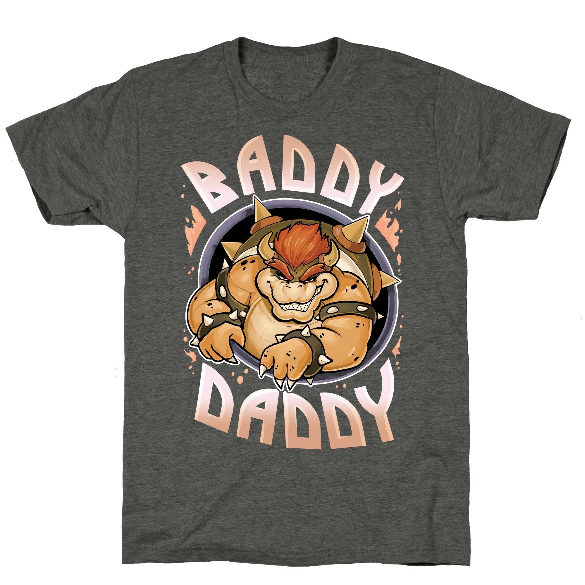 Baddy Daddy Unisex Triblend Tee Hoodie, Sweatshirt | PureTeeCo.com (Image 3)