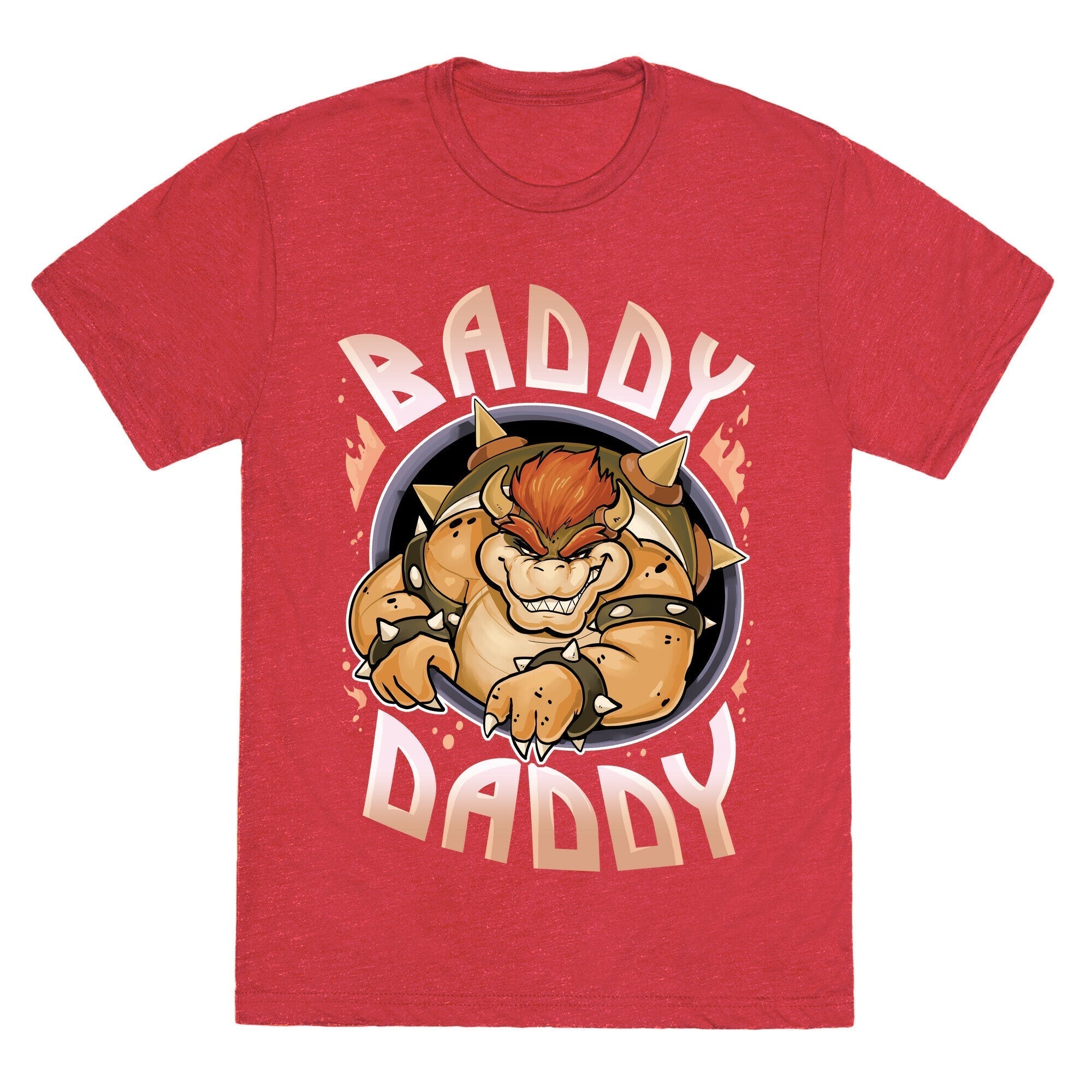 Baddy Daddy Unisex Triblend Tee Hoodie, Sweatshirt | PureTeeCo.com (Image 4)