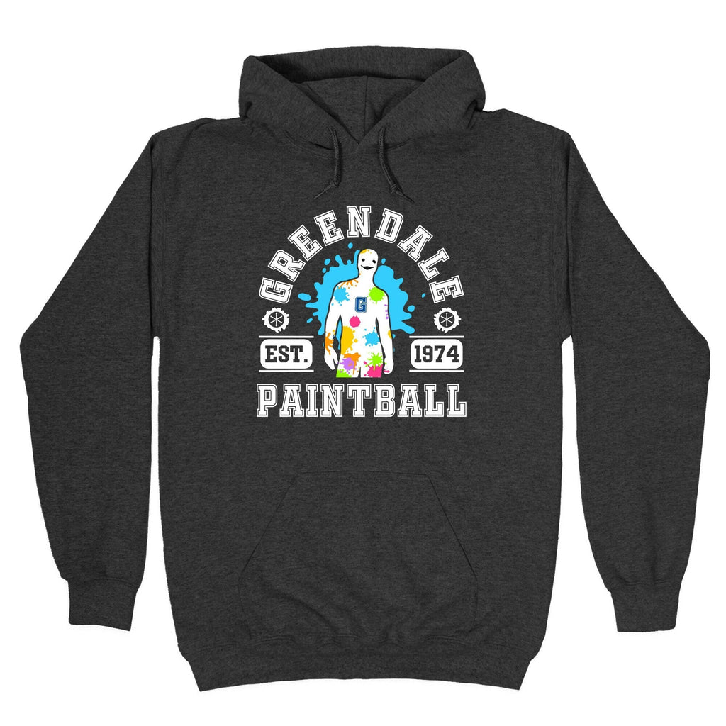 Greendale Community College Paintball Hoodie T-Shirts, Sweatshirt | PureTeeCo.com (Image 3)