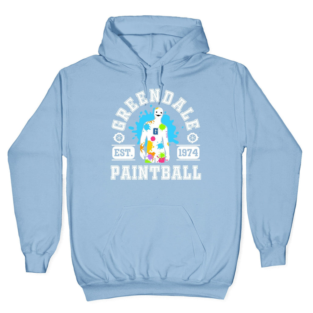 Greendale Community College Paintball Hoodie T-Shirts, Sweatshirt | PureTeeCo.com (Image 4)