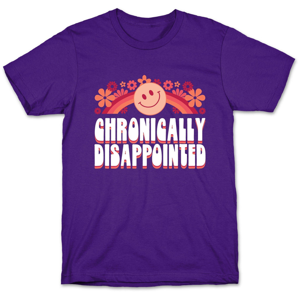 Chronically Disappointed T-Shirt Hoodie, Sweatshirt | PureTeeCo.com (Image 4)