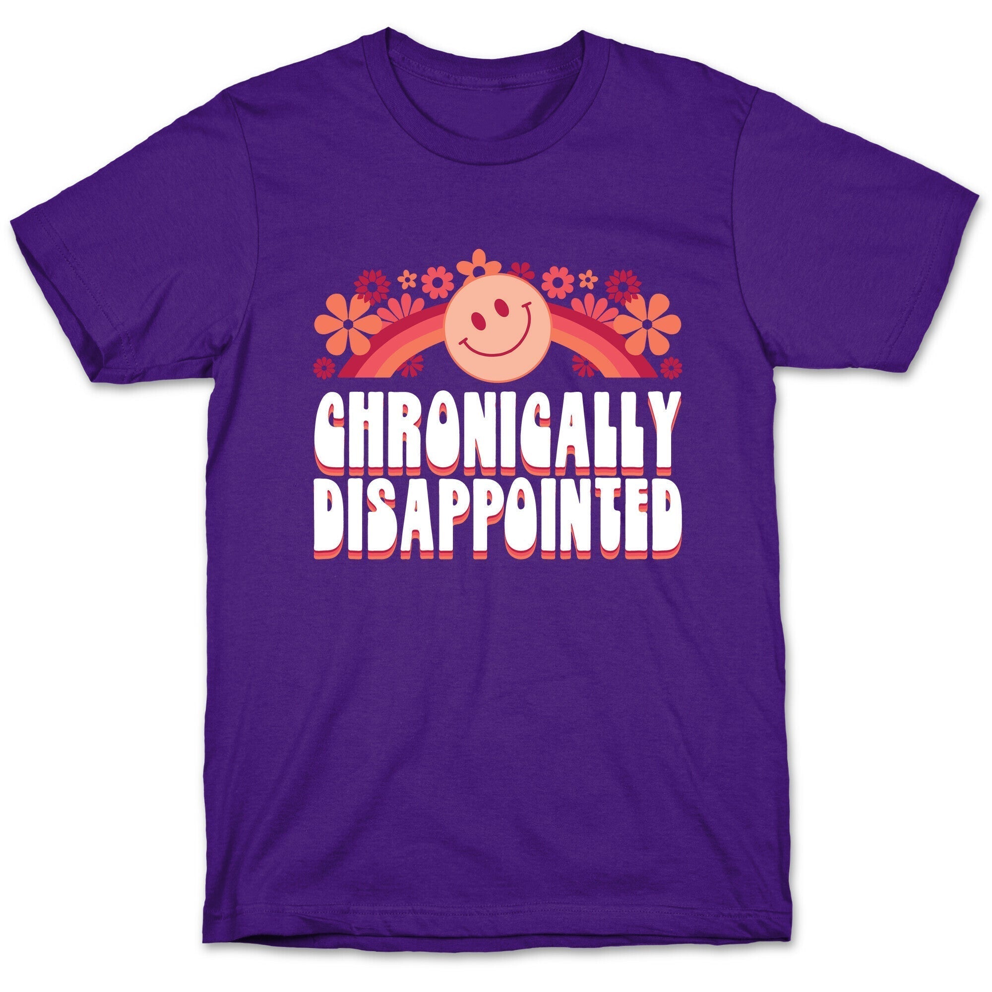 Chronically Disappointed T-Shirt Hoodie, Sweatshirt | PureTeeCo.com (Image 4)