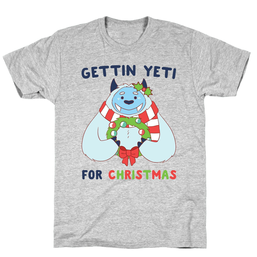 Gettin' Yeti for Christmas T-Shirt Hoodie, Sweatshirt | PureTeeCo.com (Image 3)