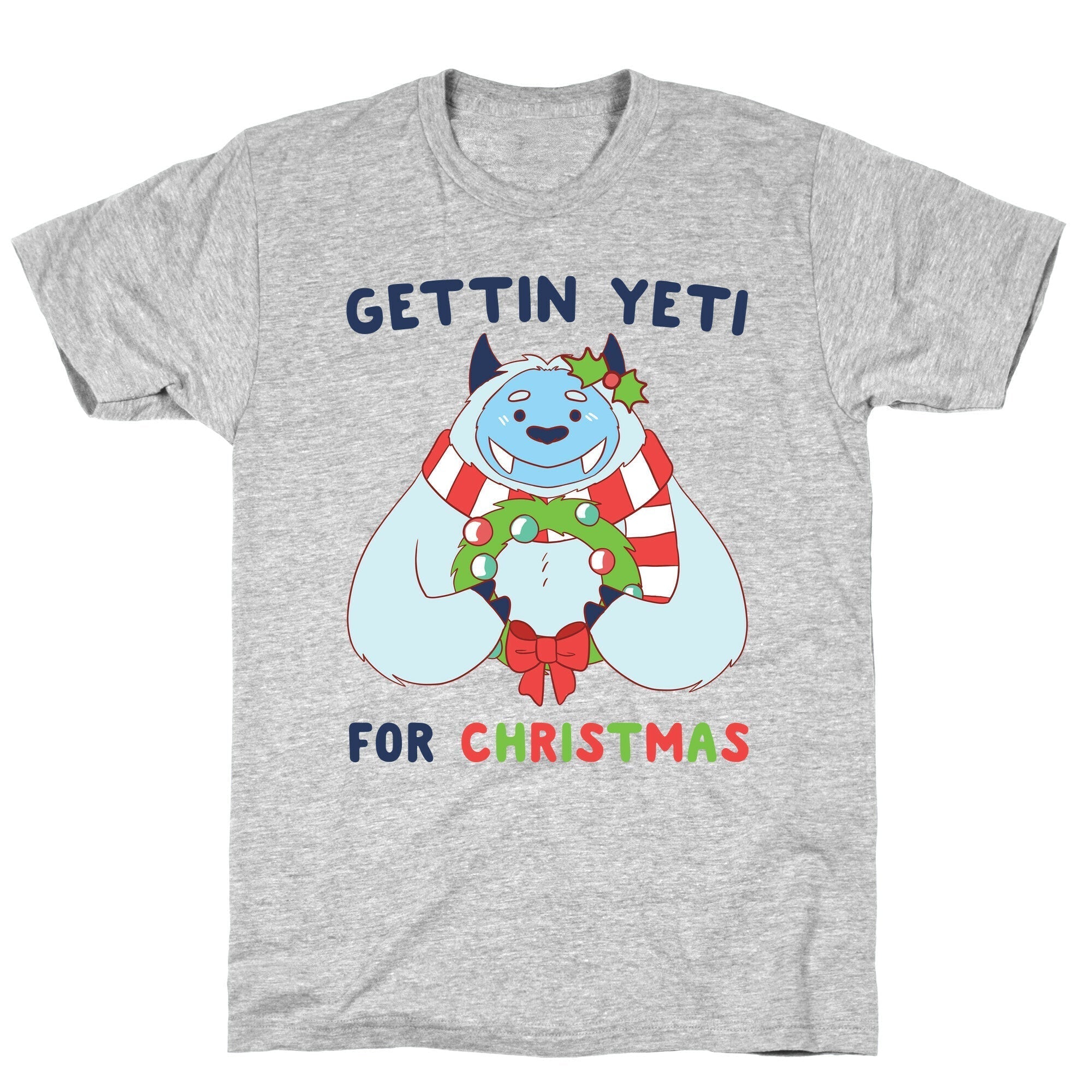 Gettin' Yeti for Christmas T-Shirt Hoodie, Sweatshirt | PureTeeCo.com (Image 3)