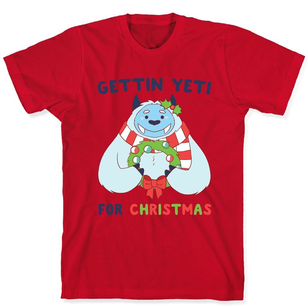 Gettin' Yeti for Christmas T-Shirt Hoodie, Sweatshirt | PureTeeCo.com (Image 5)