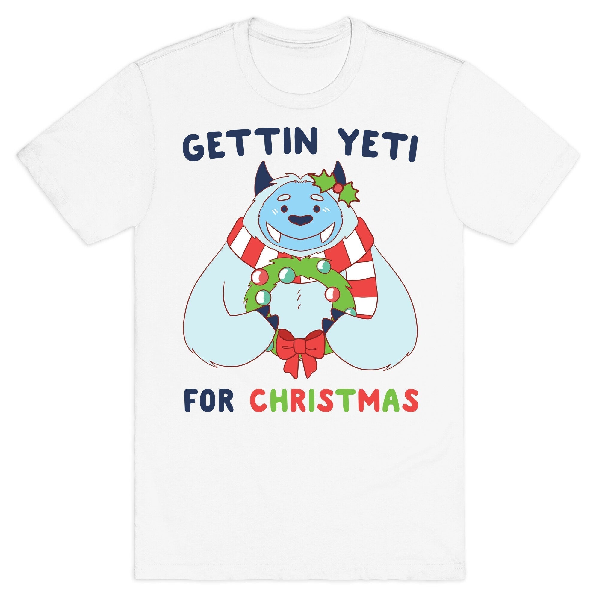 Gettin' Yeti for Christmas T-Shirt Hoodie, Sweatshirt | PureTeeCo.com (Image 2)