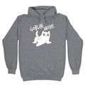 Goblin Mode Cat Hoodie Style001 T-Shirts, Sweatshirt | PureTeeCo.com (Image 1)