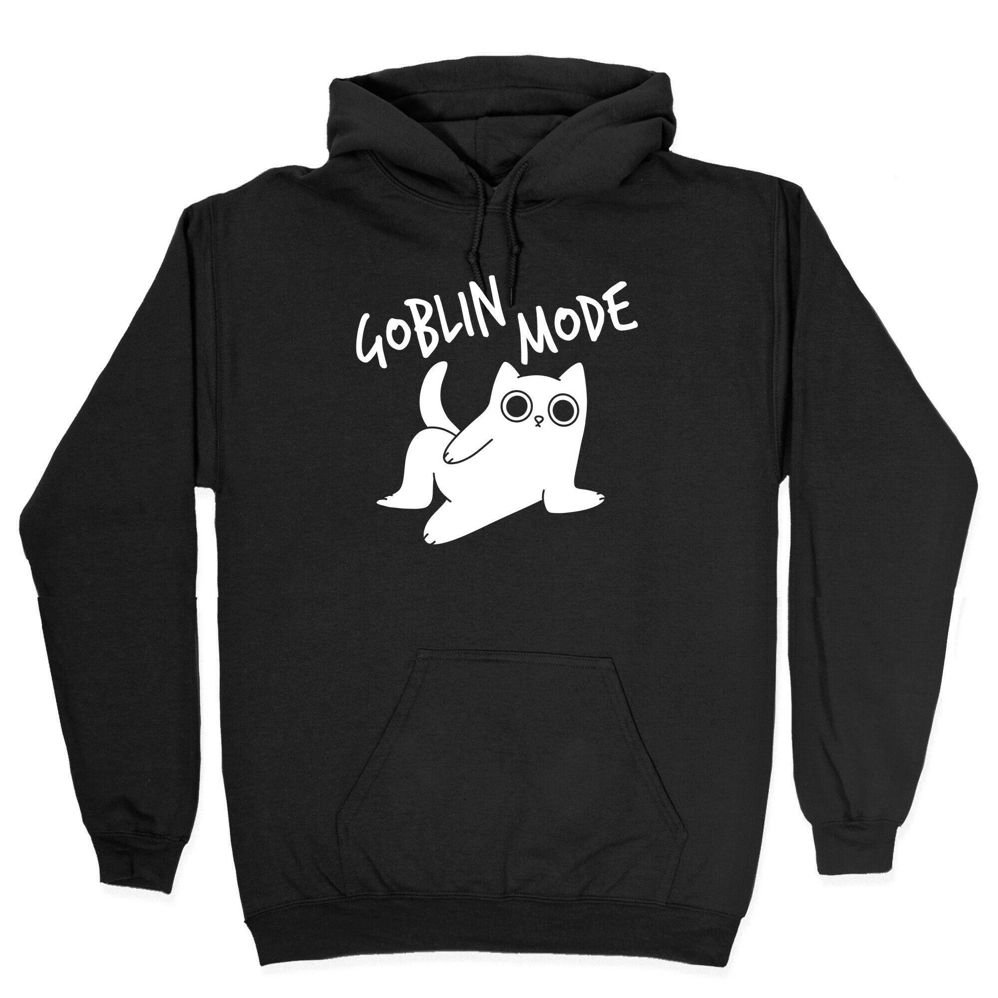 Goblin Mode Cat Hoodie Style001 T-Shirts, Sweatshirt | PureTeeCo.com (Image 2)