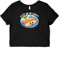 Glizz On Me Daddy Hot Dog Graphic Baby Tee Hoodie, Sweatshirt | PureTeeCo.com (Image 1)